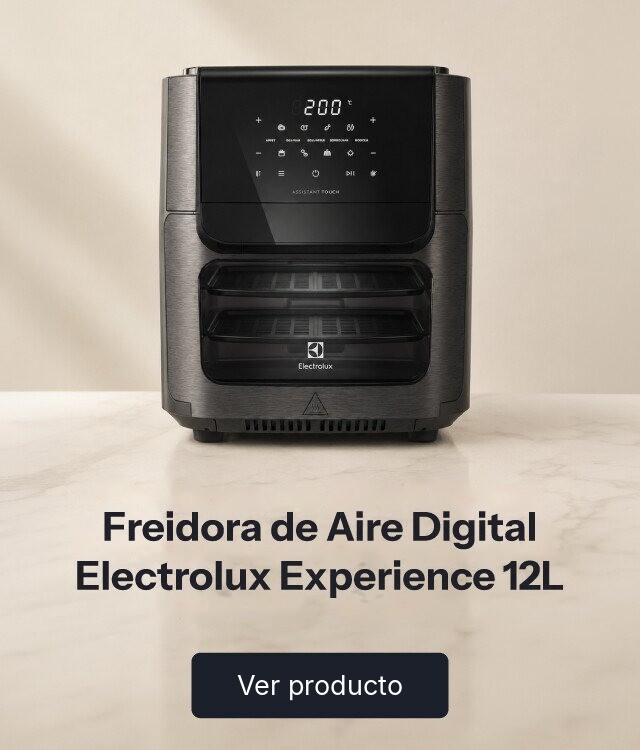 Cuarto Horno Freidora de Aire Digital Electrolux Experience 12L EAF90