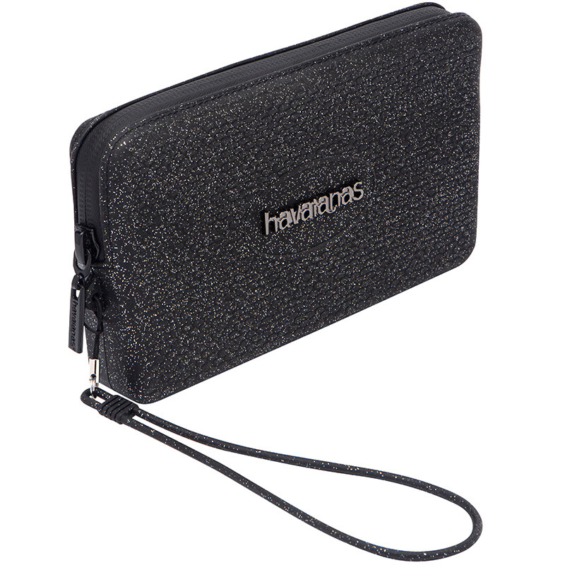 Mini Bolso Havaianas Glitter Negro