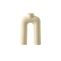 Jarrón Deco Teo Beige