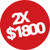 PROMO 2x$1800