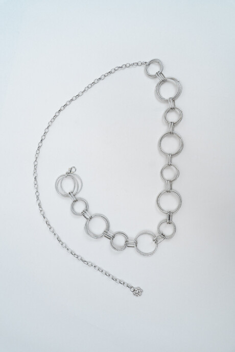 Cinturón Sol Plateado