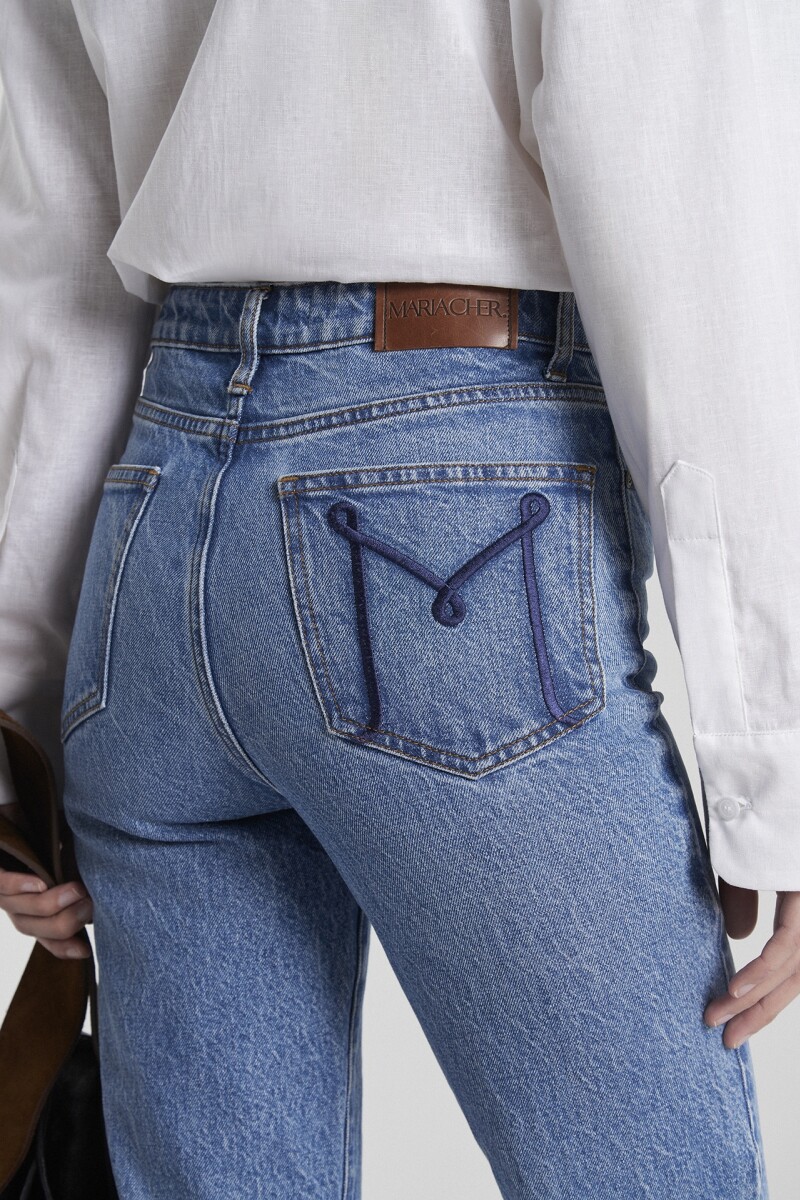 RETRO CROP ANGKOR Azul