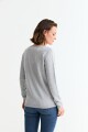 Sweater hilo metálico GRIS