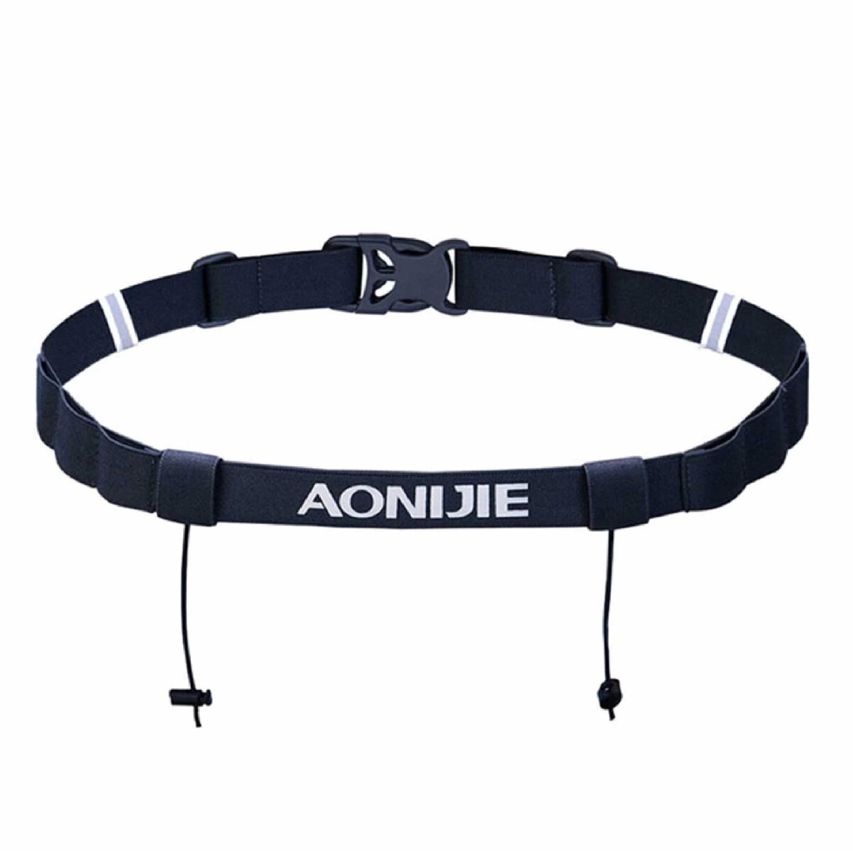 Cinturon Para Correr Deportivo Aonijie Race Belt - Negro 