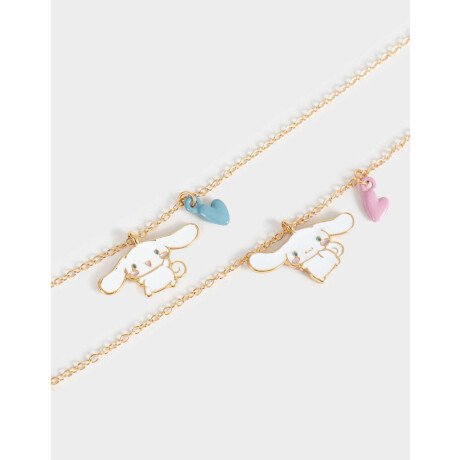 Collares Para Compartir Cinnamoroll Dorado