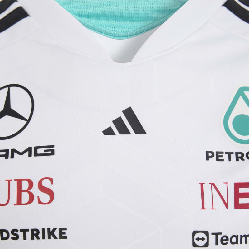 Remera Adidas Piloto Mercedes AMG Petronas F1 Team Blanco
