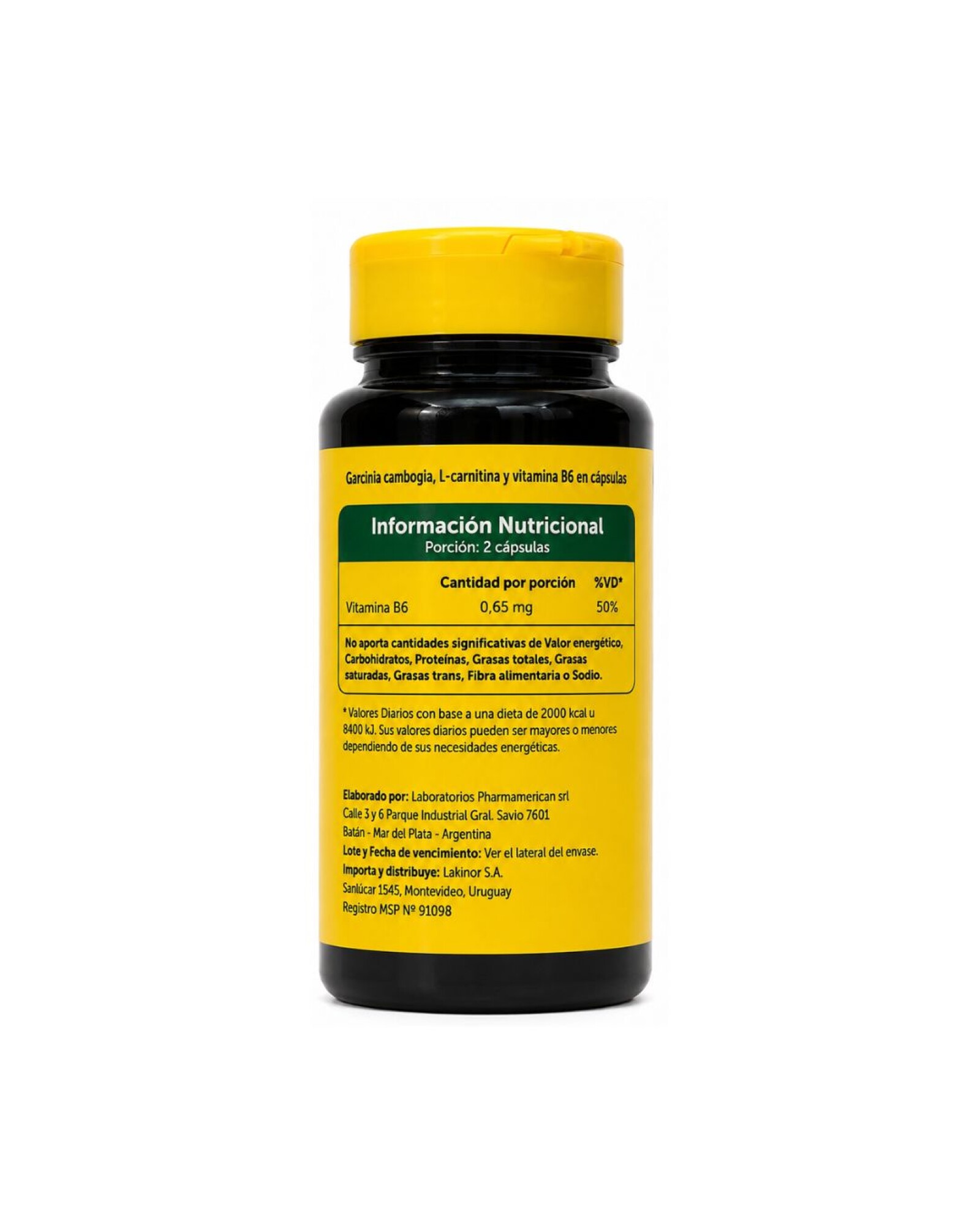Garcinia Plus 60 Cáps Natural Life — Wikimúsculos