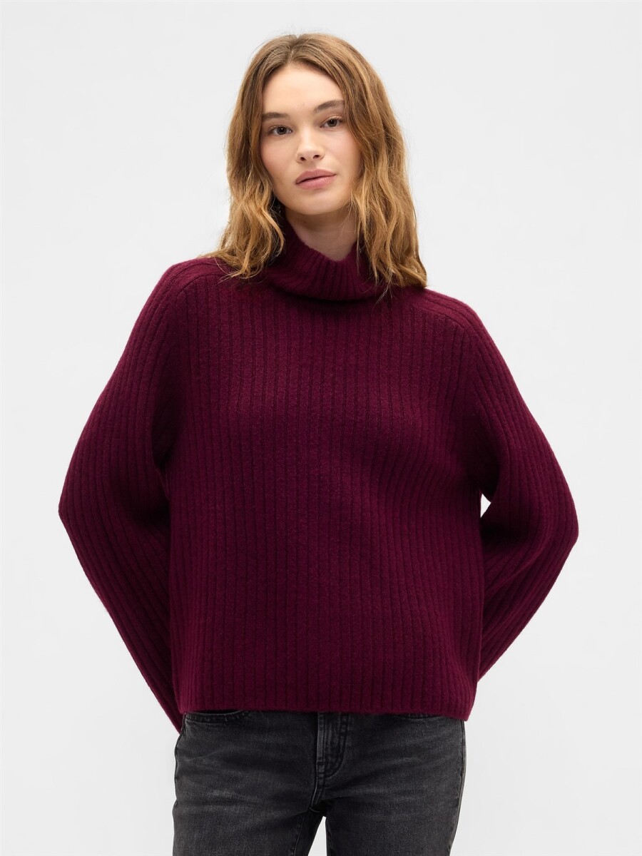 Buzo Polera Mujer - Beach Plum 