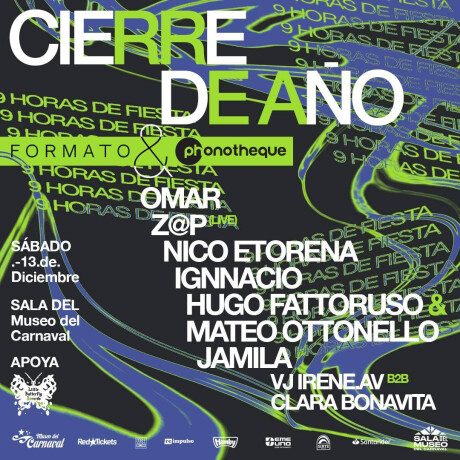 Cierre De Año Formato & Phonoteque General