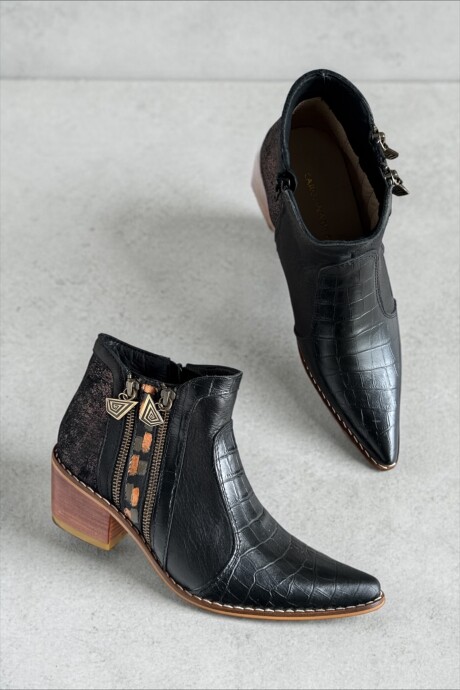 Bota Eva Negra Crocco Combinada Bota Eva Negra Crocco Combinada