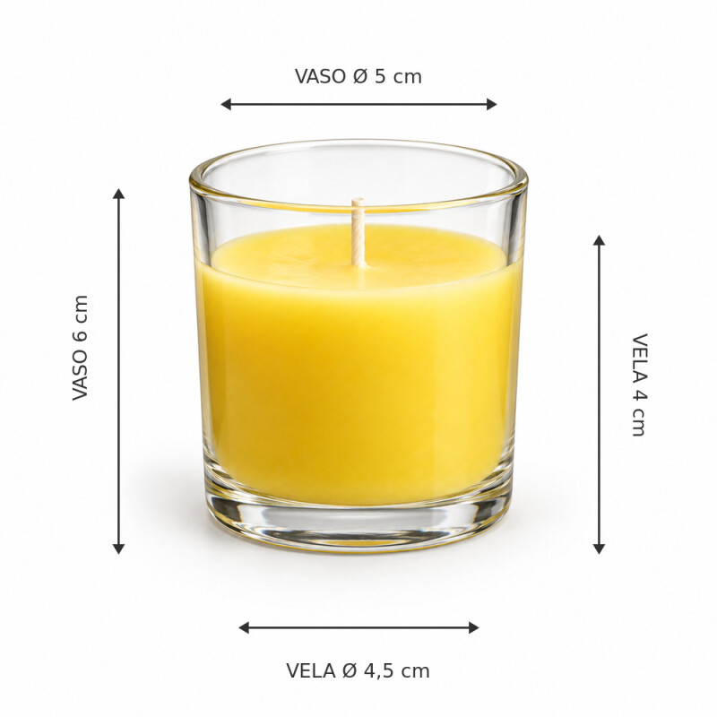 VELA AROMATICA EN CAJA Citronella