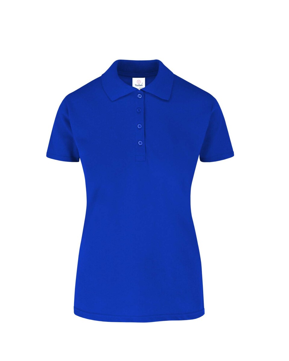 Remera chomba dama premium - Azul royal 