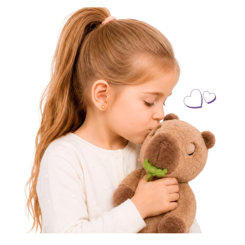 Peluche Capybara Interactivo 22cm Baby Paws Peluche Capybara Interactivo 22cm Baby Paws