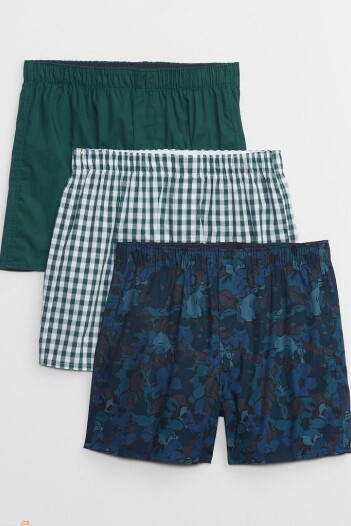 Boxers Pack X3 Hombre Blue Multi Floral