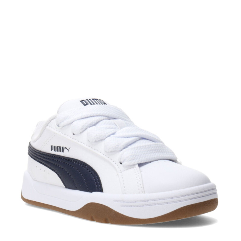 Championes de Niños Puma Park Life Style Easy Ps Blanco - Azul Marino