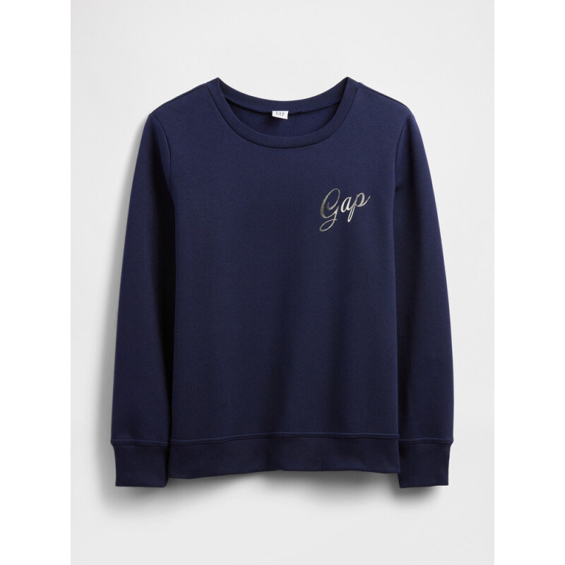 V-LOGO DOORBUSTER CREW NEW NAVY