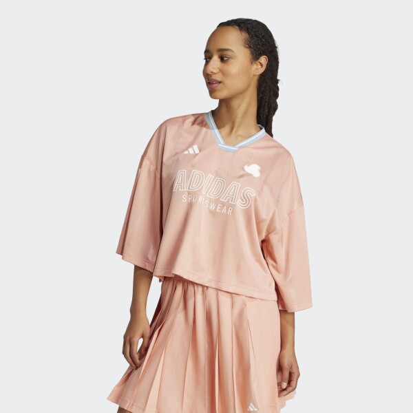 Remera Adidas Tiro Cut Rosa