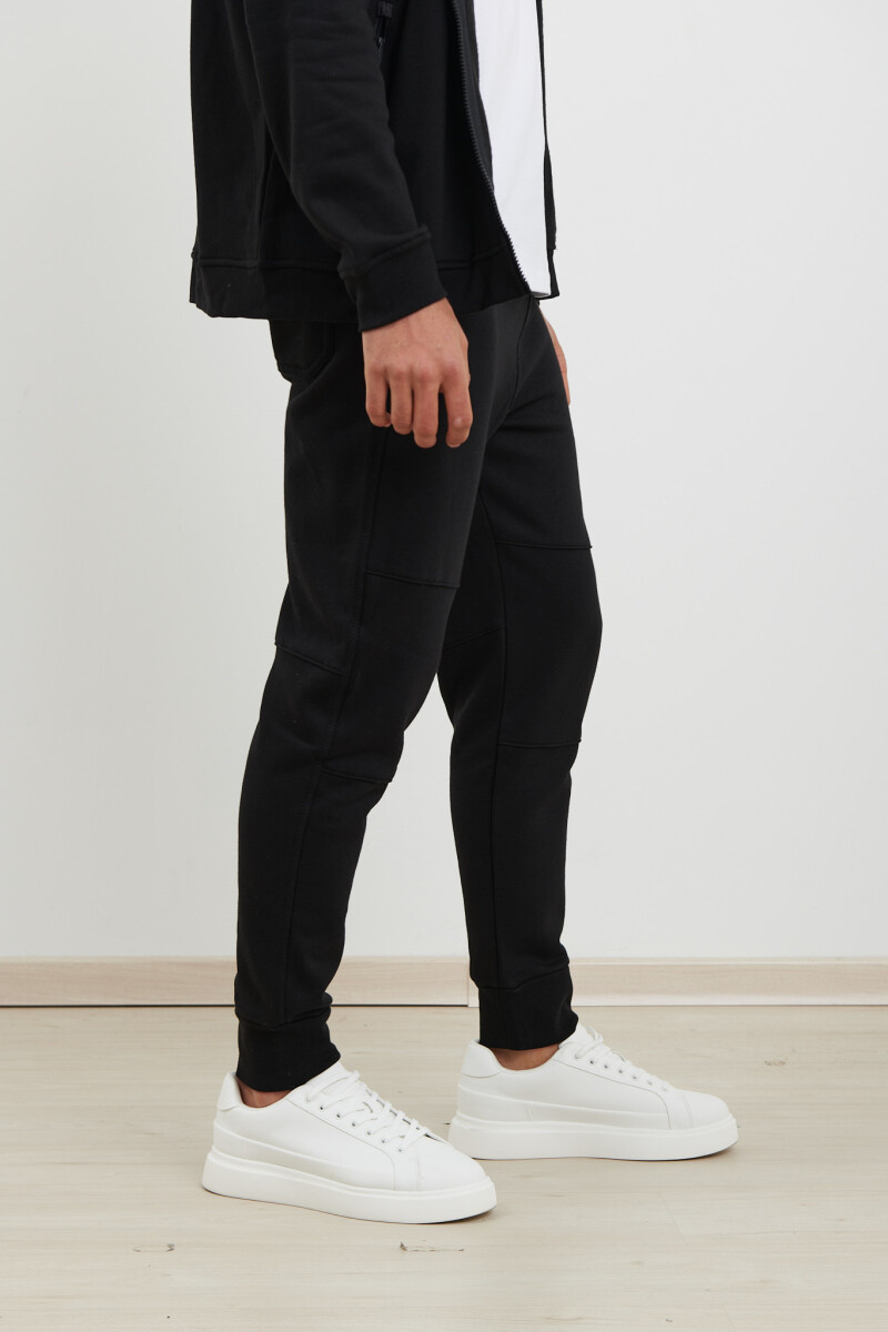 PANTALON JOGGING - Negro 