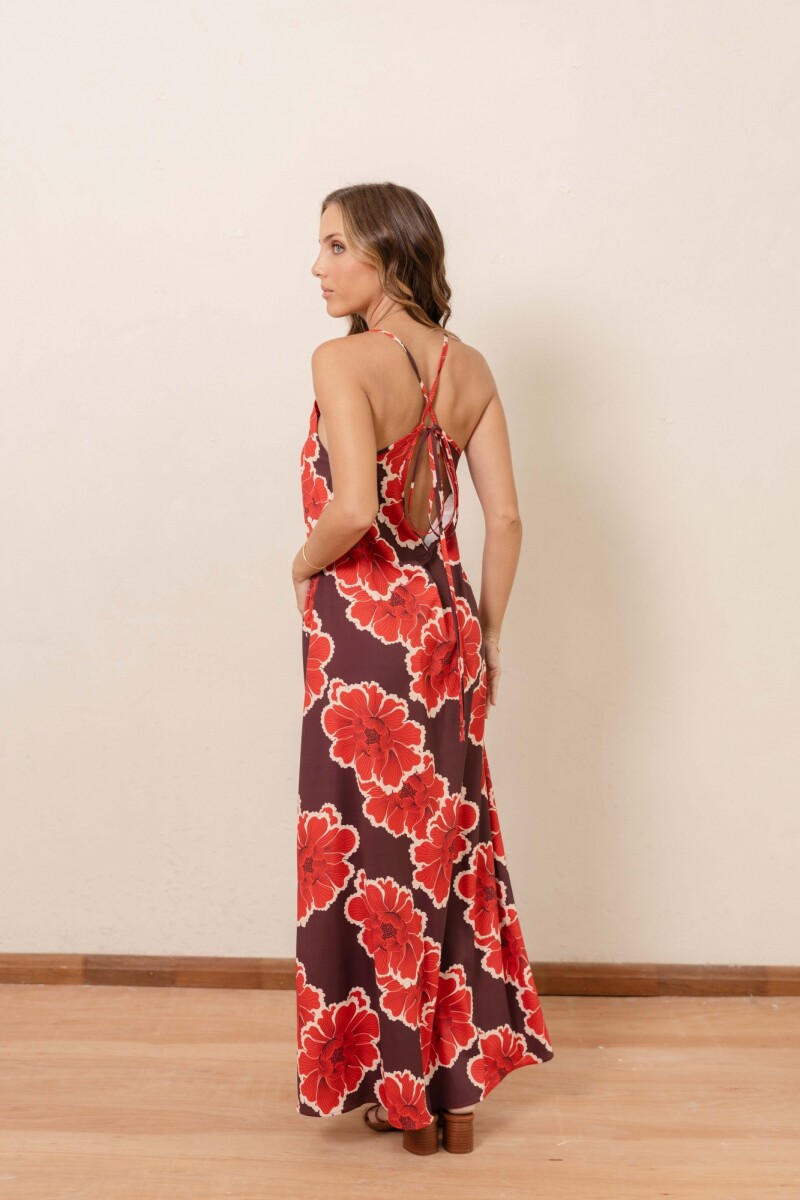 VESTIDO SIENNA BRICK BLOOM REVERIE VESTIDO SIENNA BRICK BLOOM REVERIE