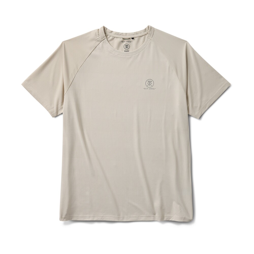Polo Running Alta Elite Ss Hombre Moonstone