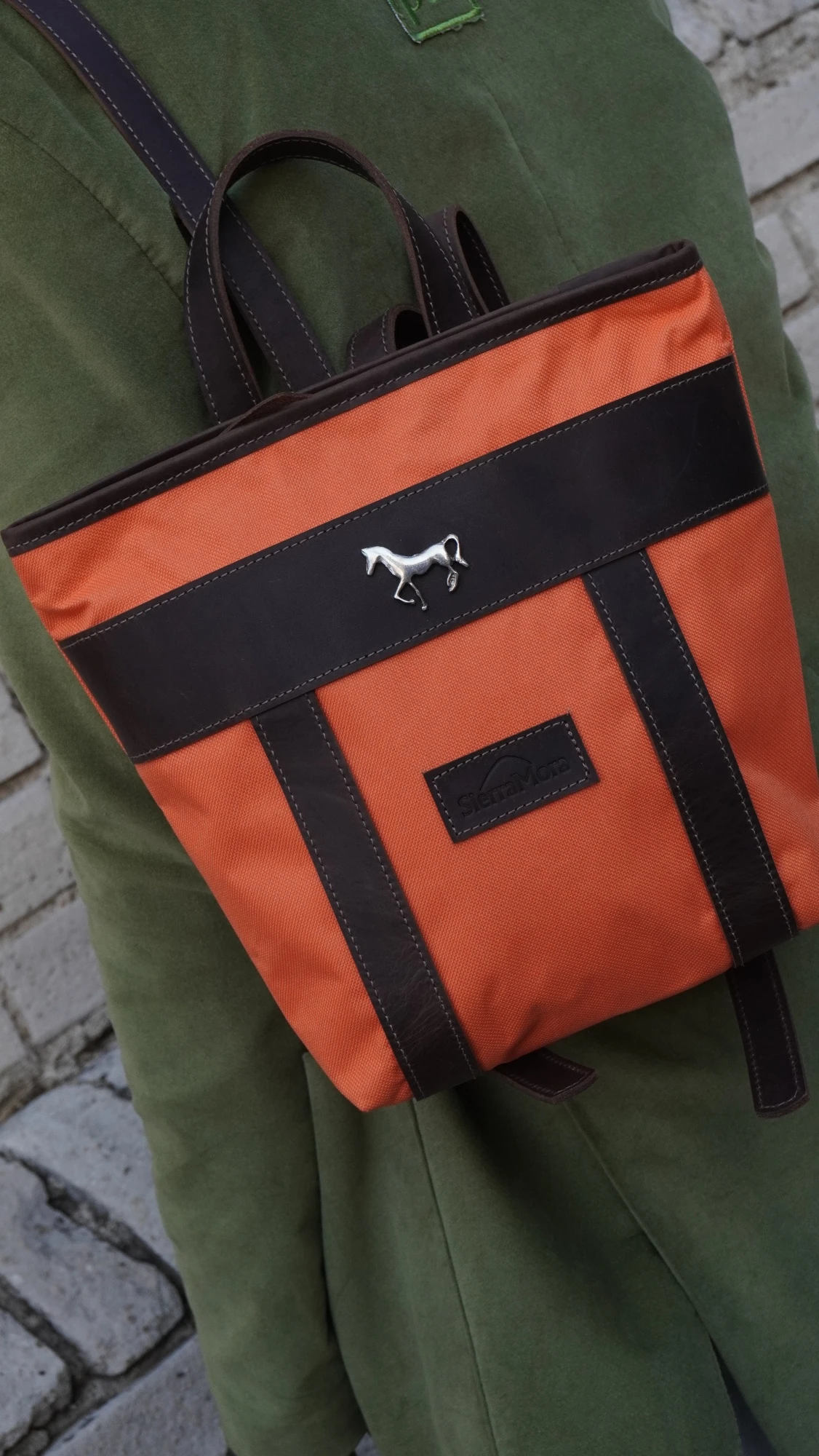 Mini Mustang Backpack - Chocolate