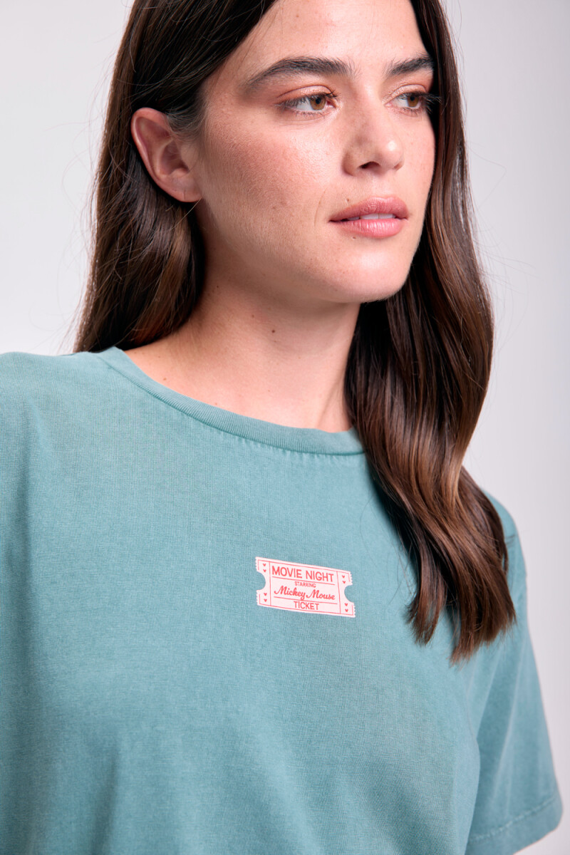 Remera estampa Verde