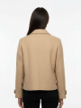 Tapado Ruffi Beige Claro