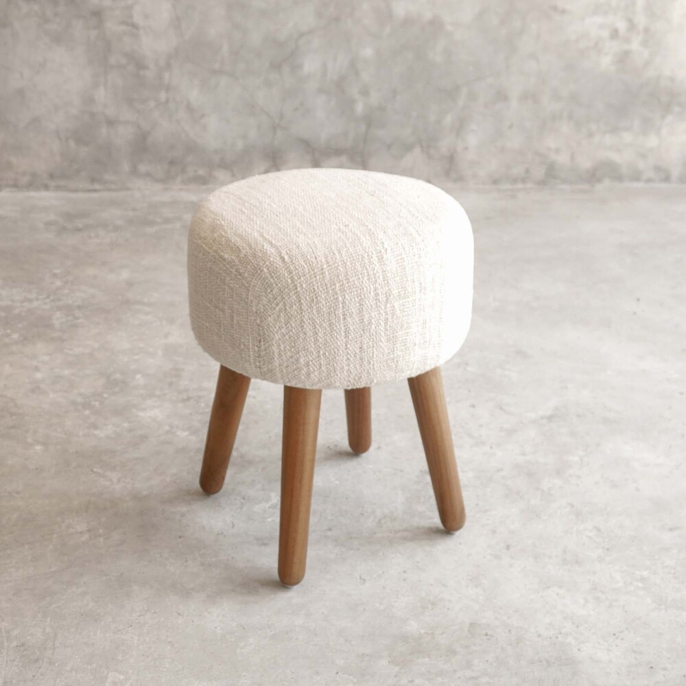 BANCO MADERA-Y-TELA BLANCO CAKE BCO/NAT