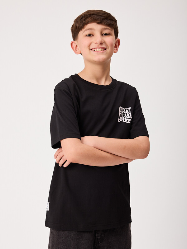 T-SHIRT MONTEGO TEEN RUSTY Negro