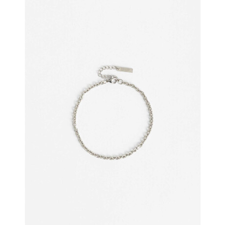 Pulsera De Acero Men´s Collection Plateado