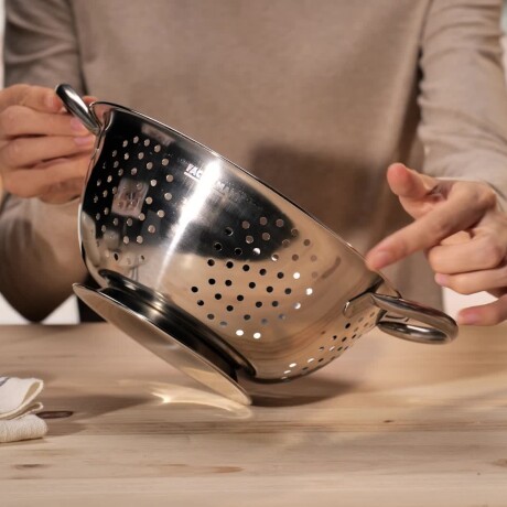 Colador de Acero Inoxidable 31,5cm Colador de Acero Inoxidable 31,5cm