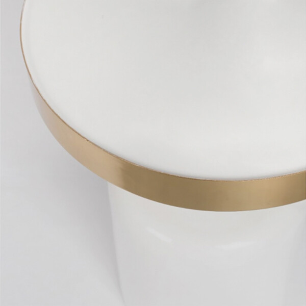 Mesa auxiliar GLAM Blanco - UNICO