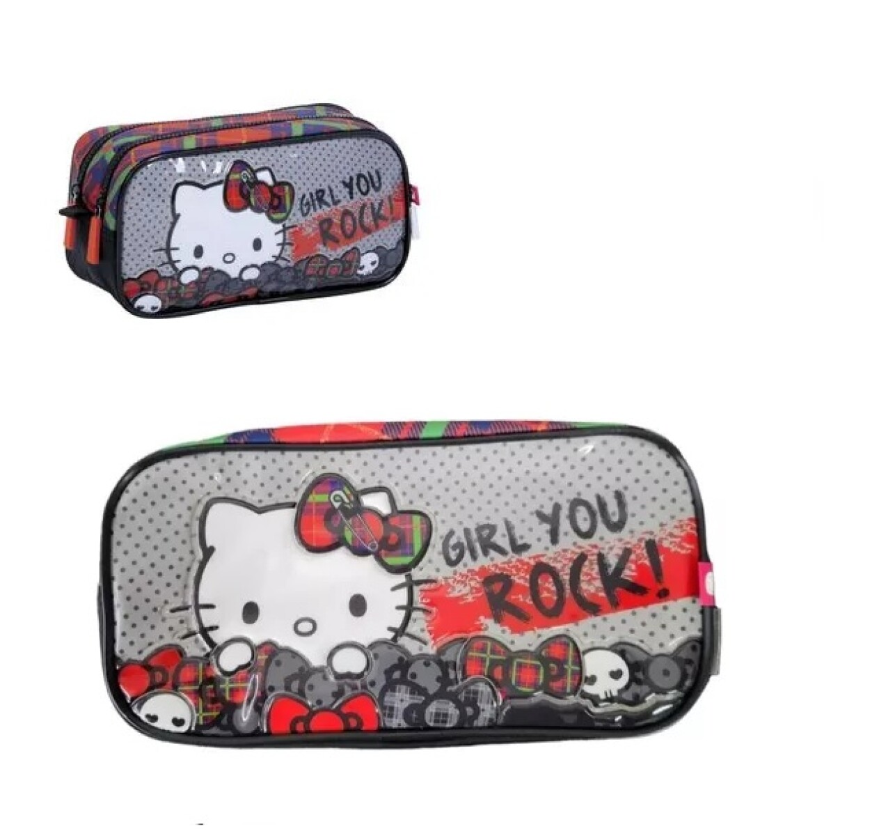 Hello Kitty Cartuchera Doble Rock 