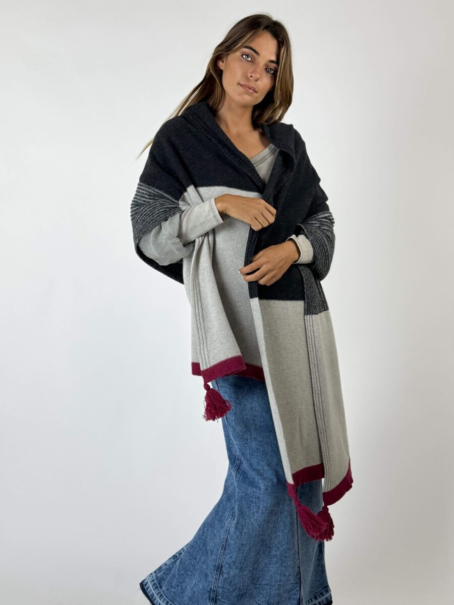 PASHMINA AURORA - GRIS 