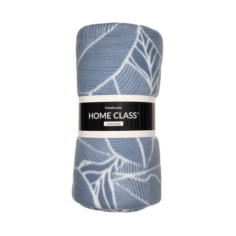 Frazada con Corderito King Size Home Class 240 x 260 cm HOJA CELESTE