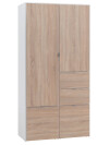 Armario TARP 100x200 roble/blanco Armario TARP 100x200 roble/blanco