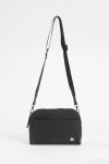 Bandolera doble cierre negro
