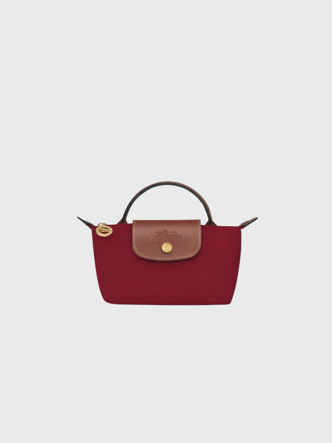 LONGCHAMP - Le Pliage Original Pouch Rojo