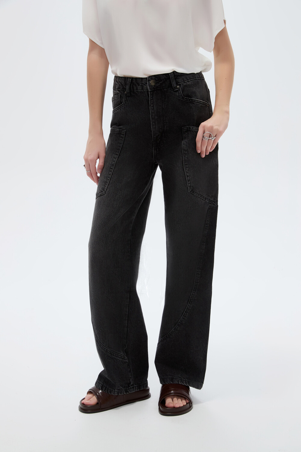 Pantalon Avilor Gris Oscuro