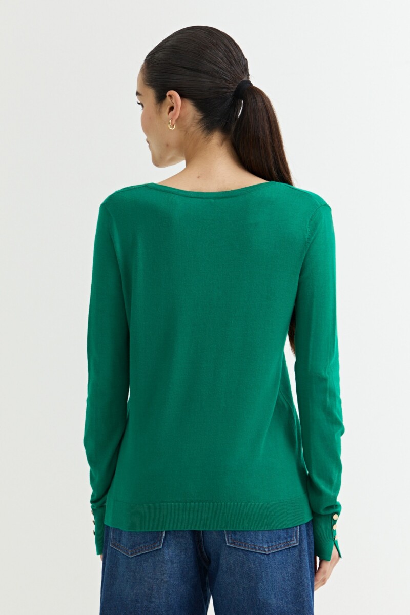 Cardigan básico VERDE