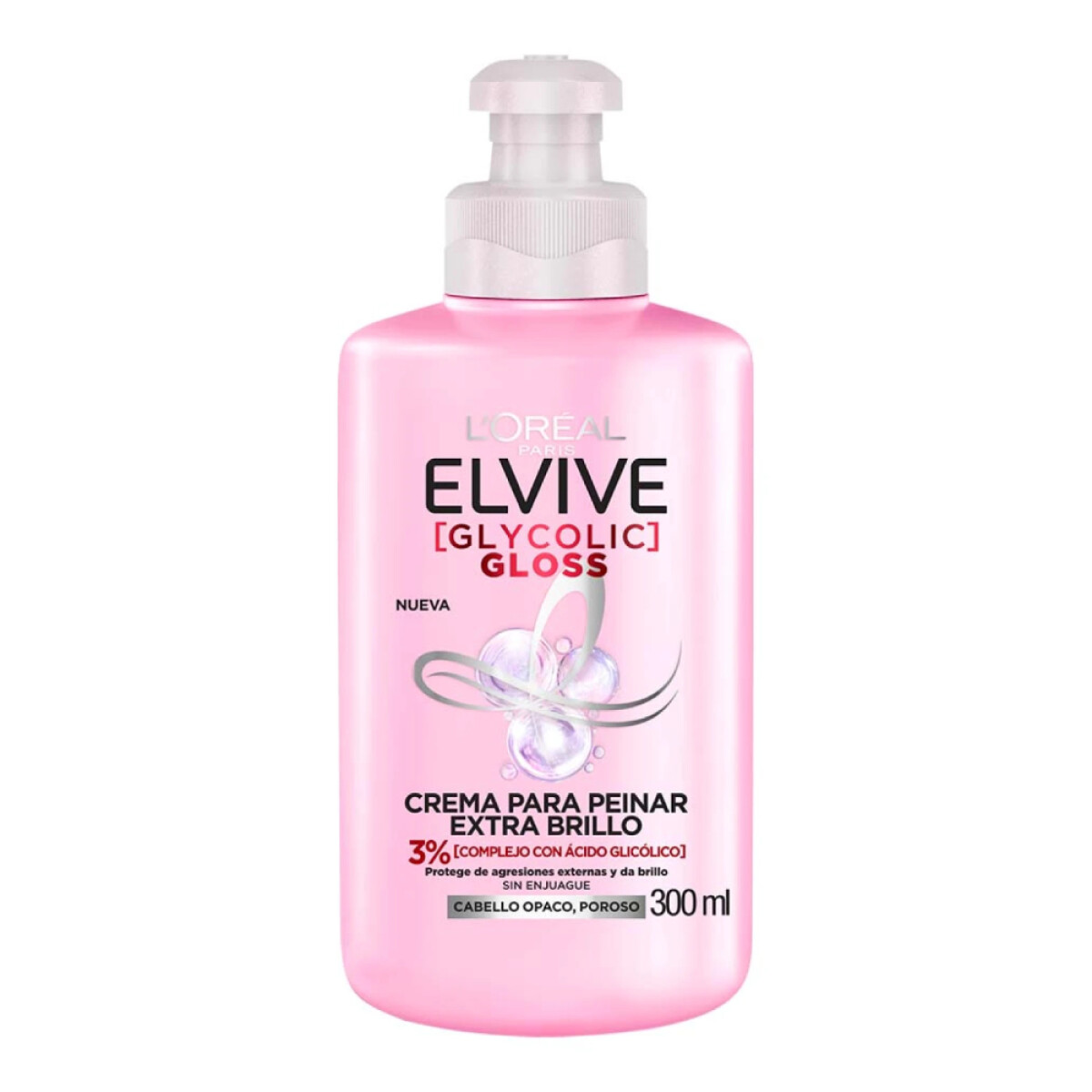 Crema Para Peinar L'Oréal Paris Elvive Glyco Gloss 300ml 