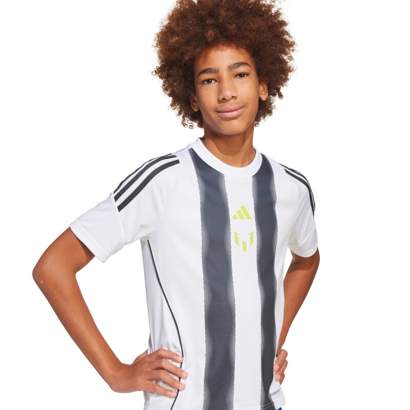 Remera Messi Training Camiseta de Niños Blanco