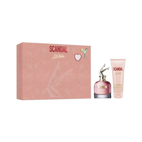 Set Perfume Jean Paul Gaultier Scandal EDP 50ml + Body Lotion Original Mujer