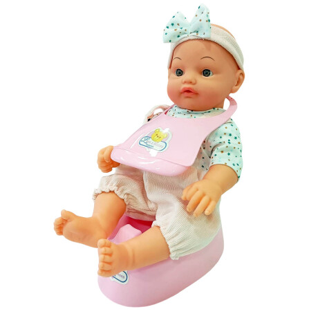 Muñeca Bebé Set Completo Bebote Hace Pis Kit Juguete Jug003103