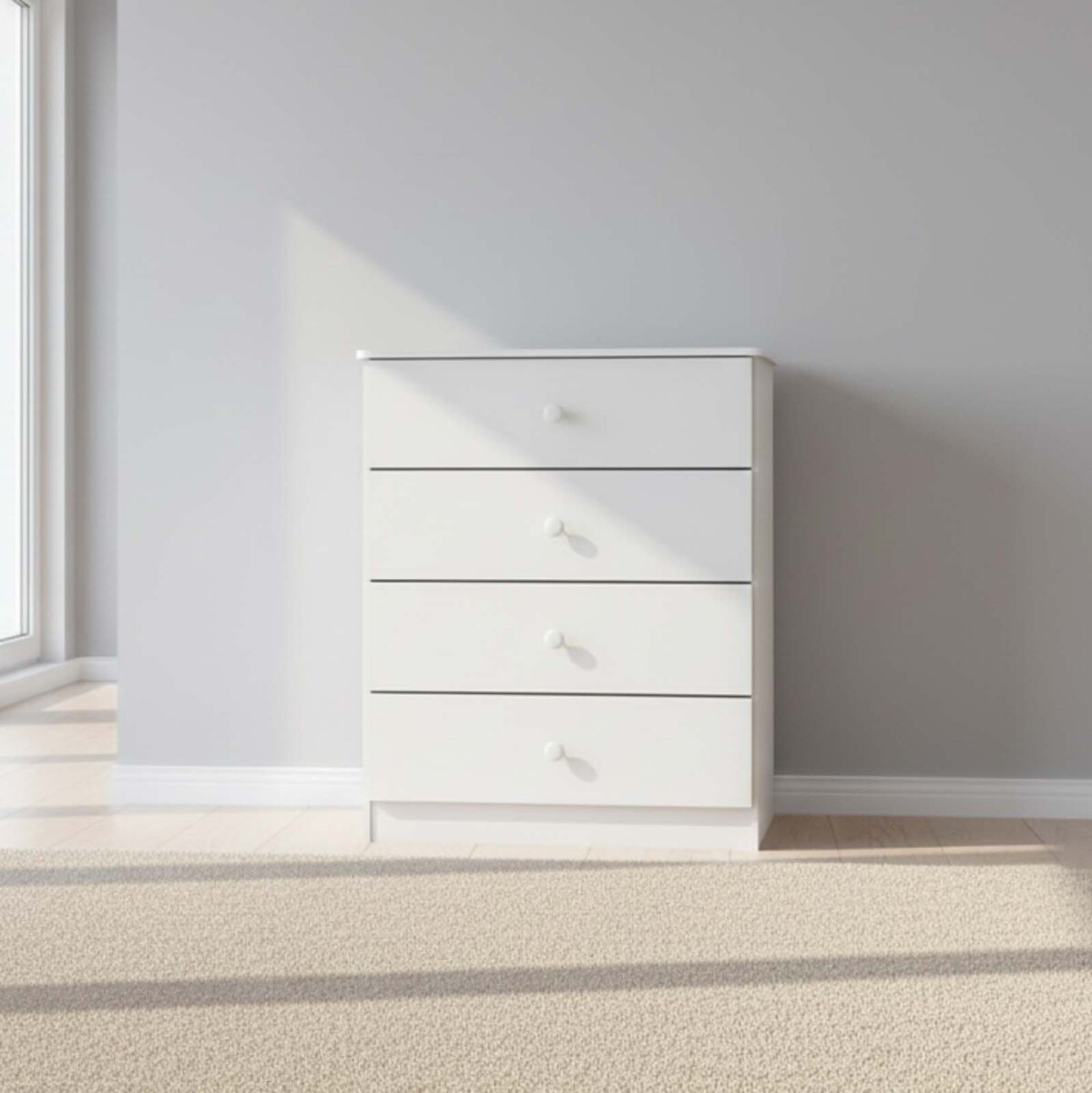 COMODA CAJONERA - MDP BLANCO RENATA 