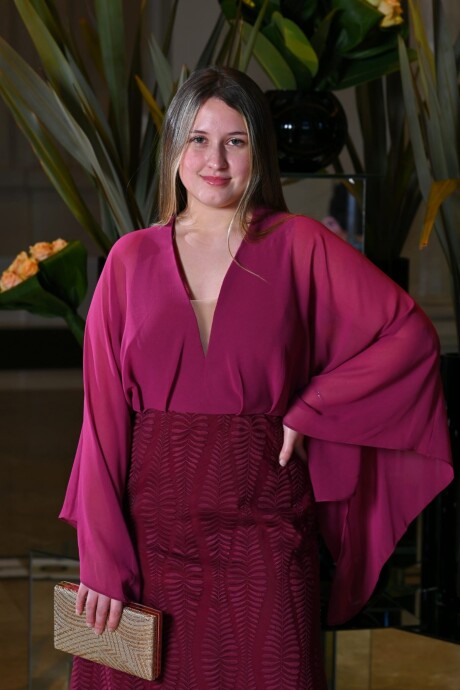 Vestido Olimpia Bordeaux