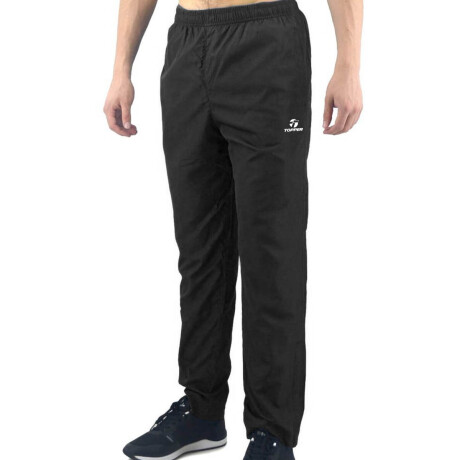 Pantalon Topper Jogger Deportivo Chupín Para Hombre Negro Recto