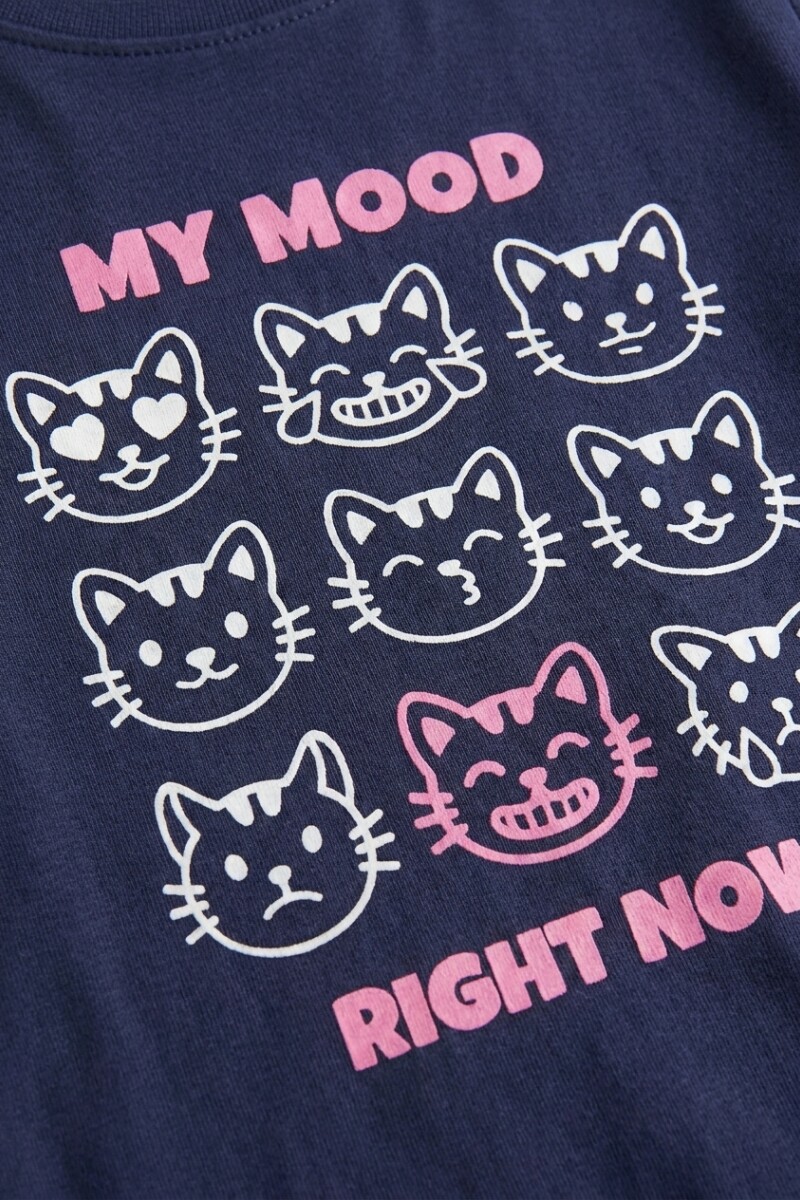 Camiseta manga larga AZUL MARINO