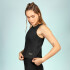 TANK FEM POLY/ELAST EVERLAST MOSS WT W7 BLACK