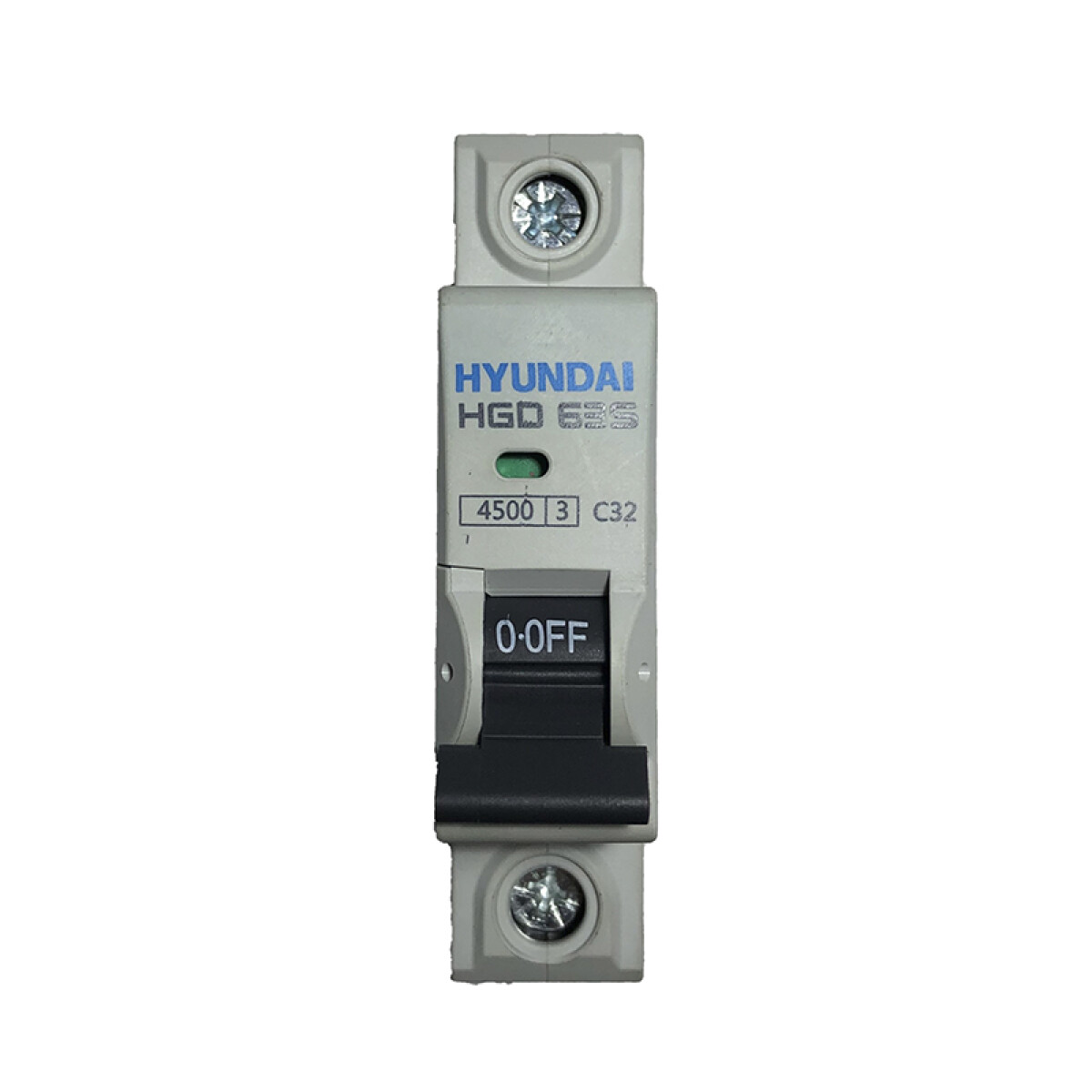 Llave térmica HGD63S din 1P 32A 4,5kA - HY1132S 